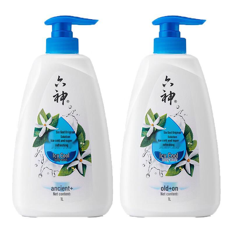 Liu Shen Icy Cool & Refreshing Body Wash Duo Pack