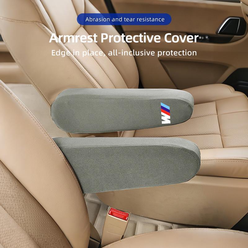 Heiß 2025 Autositz Armlehne Schutzhandschuhe Auto Hand Seitenprotektor Abdeckung Für BMW M Power Sport M1 M3 M4 M5 M6 E90 F30 F10 X3 X