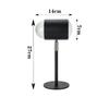 16 Colors Dual-Head Water Ripple Projector Lamp, 360° Rotatable LED Night Light with Button & Remote Control for Bedroom Home Decor
