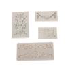 1/5Pcs Baroque Silicone Mold Diy Baroque Border Mold Baroque Silicone Mold Border Molds For Cake Fondant Trim Decoration