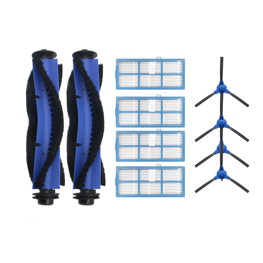 Rolă Perie principală Filtru lavabil Perii laterale Piese din pânză de mop pentru aspiratorul robot Coredy R550 R500+ R600 R650 R750 D400