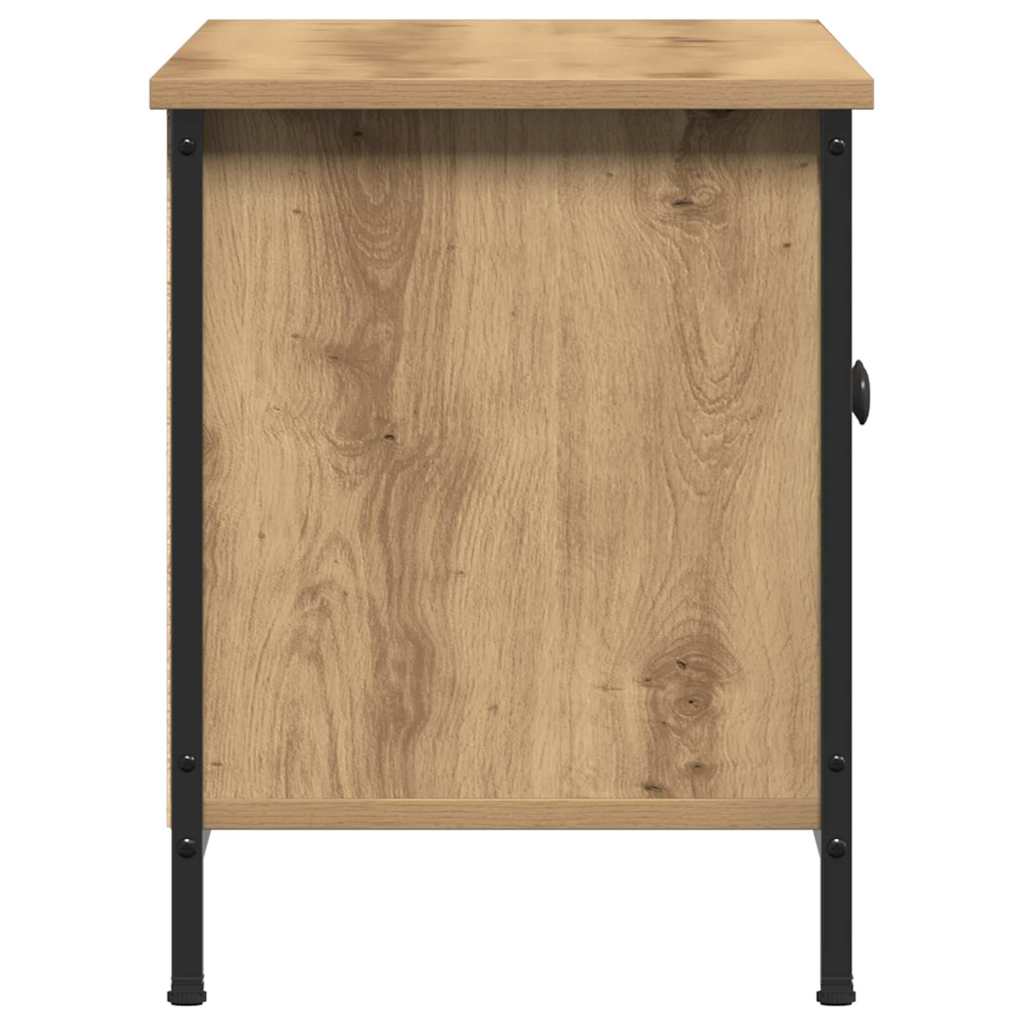 TV Cabinet in Artisan Oak Finish 100 x 35 x 45 cm Particleboard