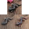 Retro Lizard Brooch Vintage Animal Alloy Pin For Men Women Gift