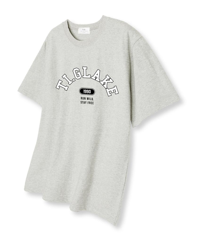 TI.GLAKE Stayfree Oversized Short Sleeve T-Shirt Oatmeal