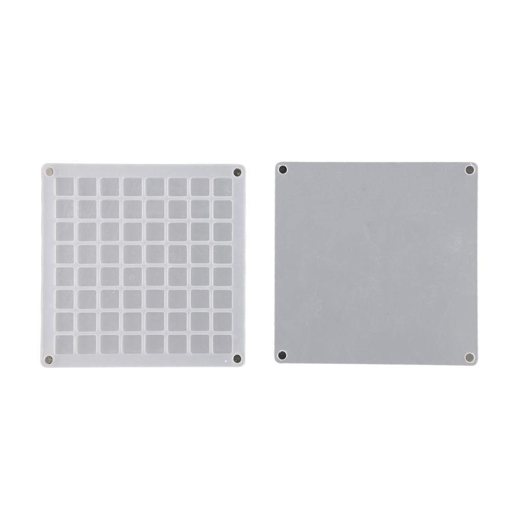 Multi Functional Transparent Acrylic Box for Storing Shells and Crystals Designed with a Convenient Magnetic Locking System