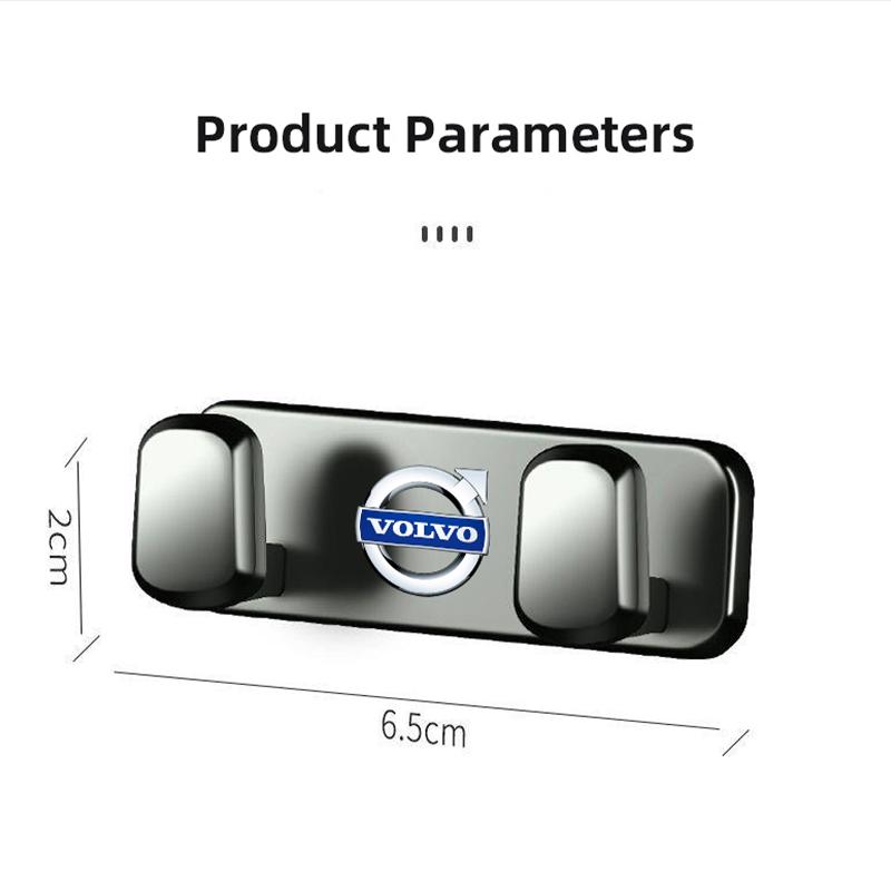 Car Metal Mini Storage Hooks Storage Bracket For Volvo XC90 V90 V60 XC60 V40 EC40 EX40 S80 S60 S90 C40 XC40 V70 XC70 C70 EX90