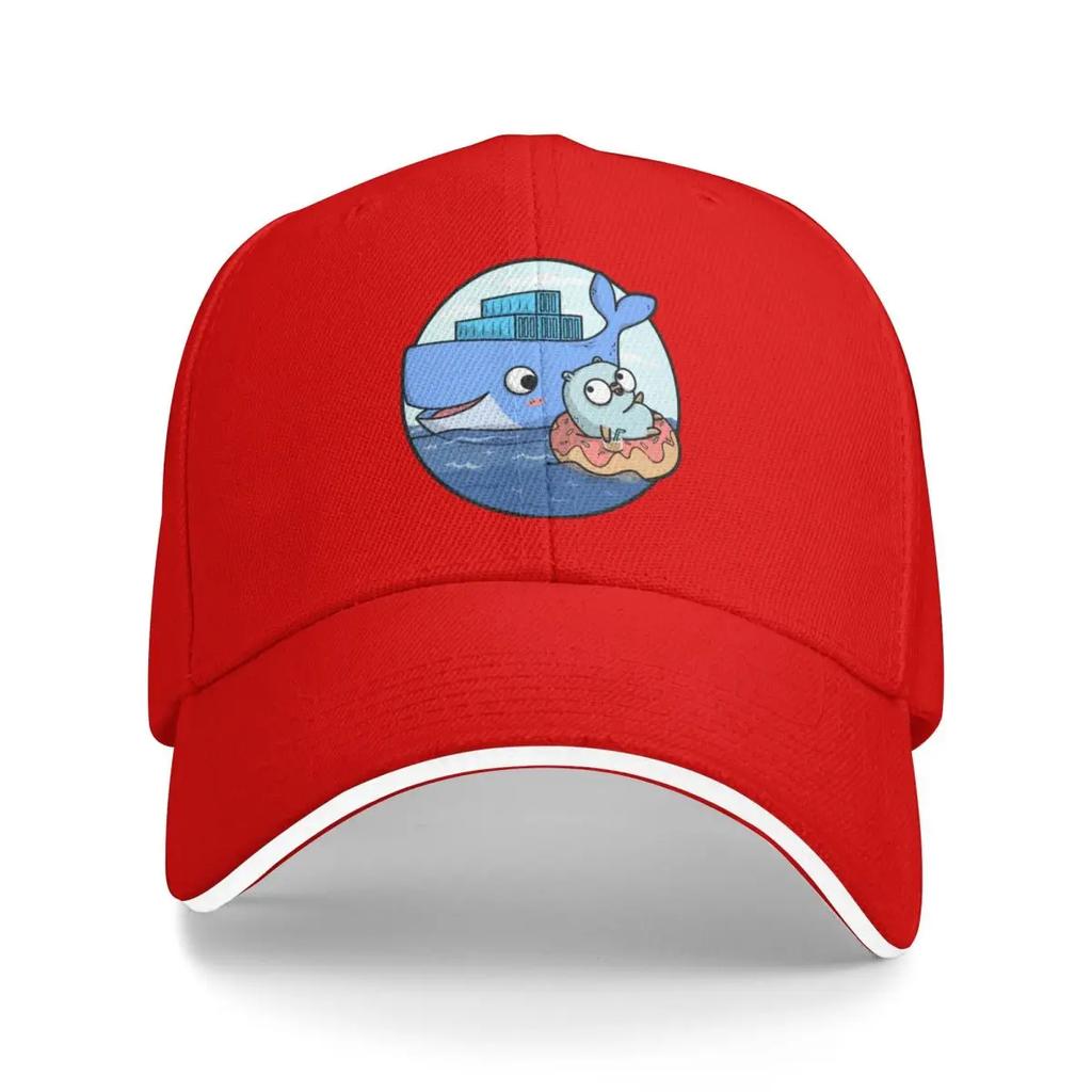 Golang Docker DevOps Pack Baseball Caps Fashion Unisex Hats