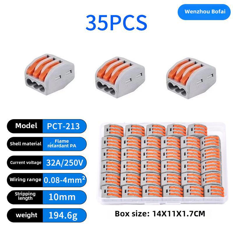 PCT212 Terminal Block Connector Series - Quick Connectors for Special Size Boxes