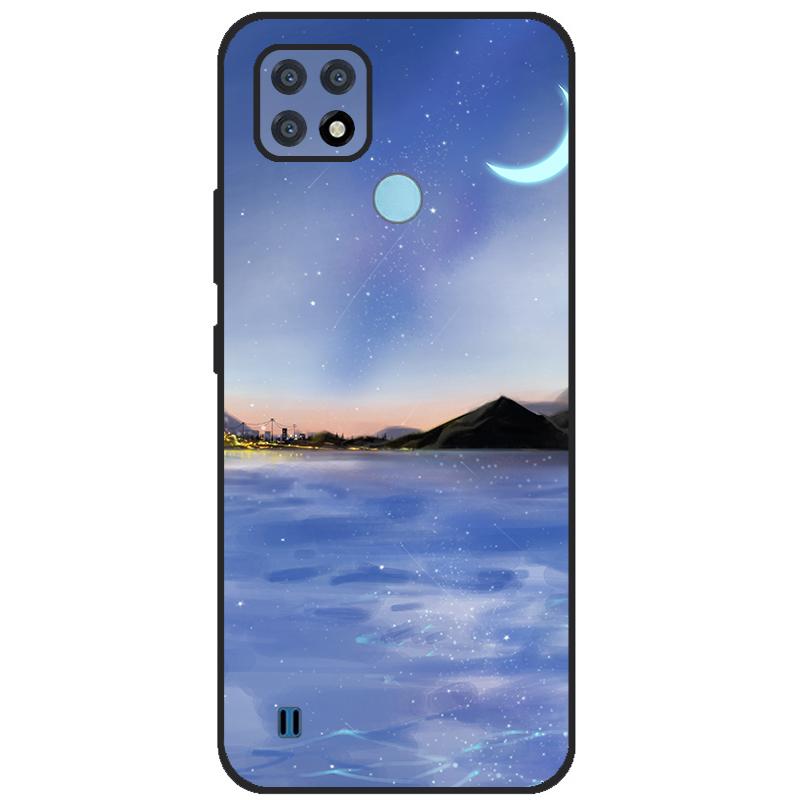For Realme C21 Case Soft Tpu Silicone Case For OPPO RealmeC21 C 21 Phone Cover Fundas RMX3201 Bumper Case For Realme C21 Cover