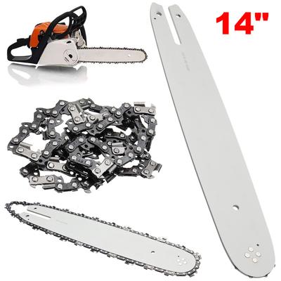 14 Inch Chainsaw Guide Bar With 1pc Saw Chain 3/8 LP 50 Section For STIHL MS170 MS180 MS250 Garden WoodworkingTool Replacement