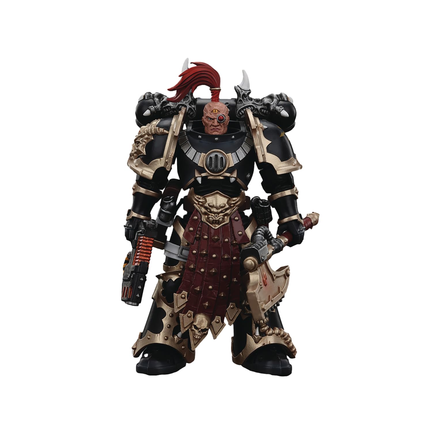 

JoyToy Warhammer Избранный Черного Легиона с плазменным пистолетом и силовым топором Масштабная фигурка 40k 118