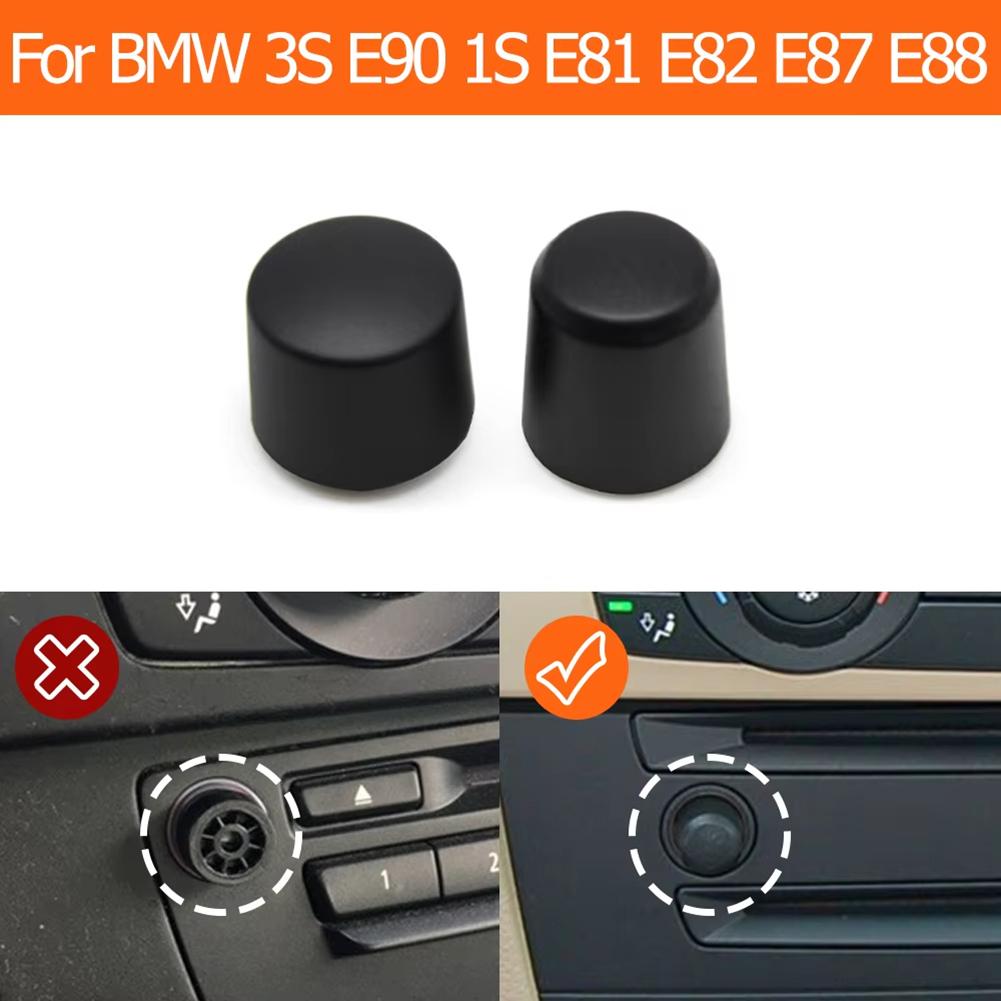 Car Audio System Upgrade Rotary Volume Switch Easy Install Volume Control Knob Audio BLACK Made Of PC And ABS For BMW 3 Series