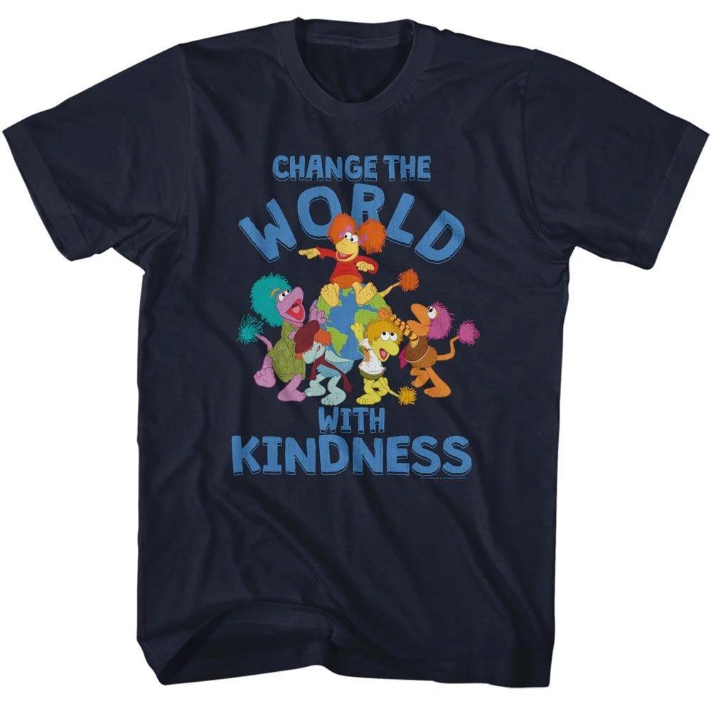 Fraggle Rock Change The World TV Shirt 100