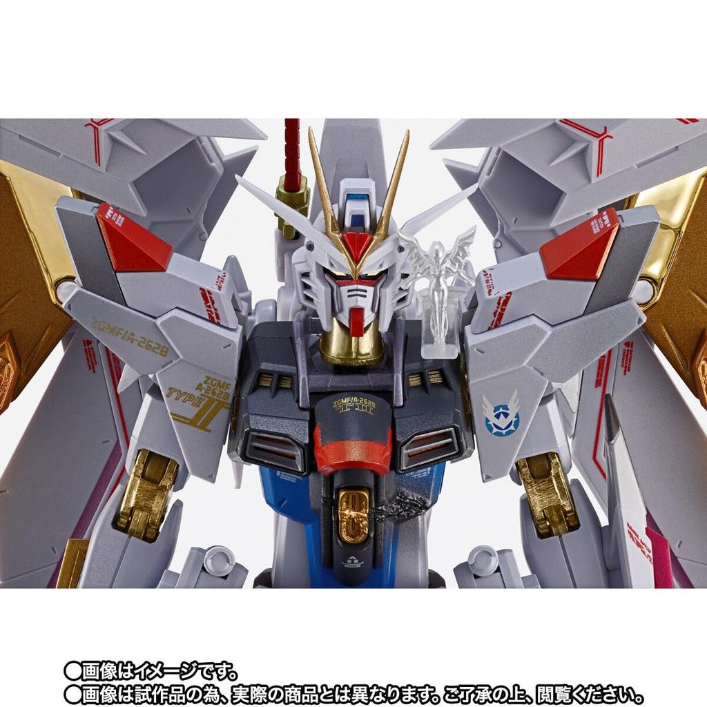 METAL ROBOT SPIRITS SIDE MS Mighty Strike Freedom Gundam Final Battle and approximately 140mm finished Ver. ABS, PVC, die-cast, tall, pre-painted