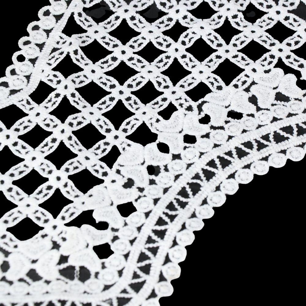 8 Style Flower Scrapbooking Collar DIY Embroidery Garment Accessories Lace Apparel Sewing Fabric