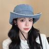 Bucket Hat Japanese Retro Casual Visor Versatile Mountaineering Sun Protection Fishing Hat Outdoor Camping Hat