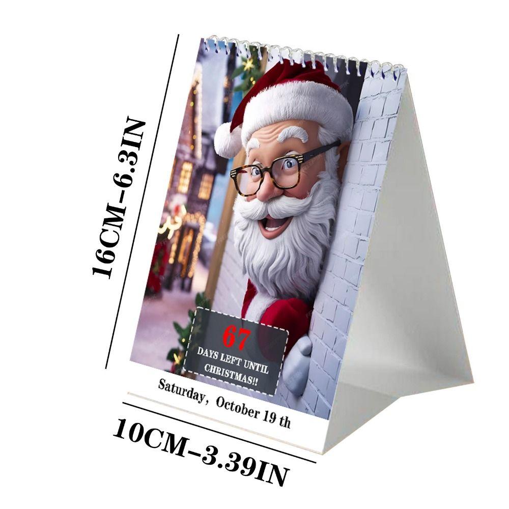 100 Day Tear Off Countdown Calendar Creative Christmas Countdown Calendar  Home Decor