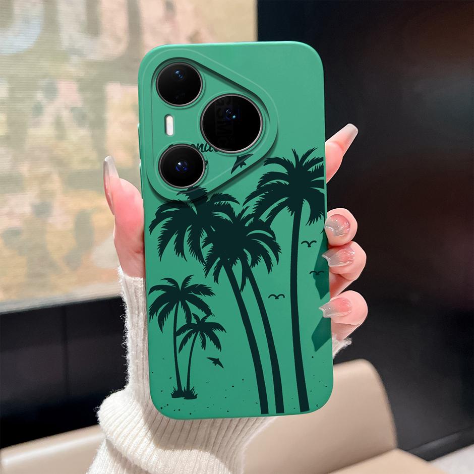 Case For Huawei Pura 80 Pro Plus Ultra Cartoon Heart Soft Silicone Shockproof Bumper Cover For HuaweiPura80ProPlus 80Ultra Funda