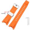 26*14mm Soft Rubber Watchband Replacement for Casio G SHOCK GST-B100/S300/410/210/W110/W100/S110/S100 Silicone Band Men Strap
