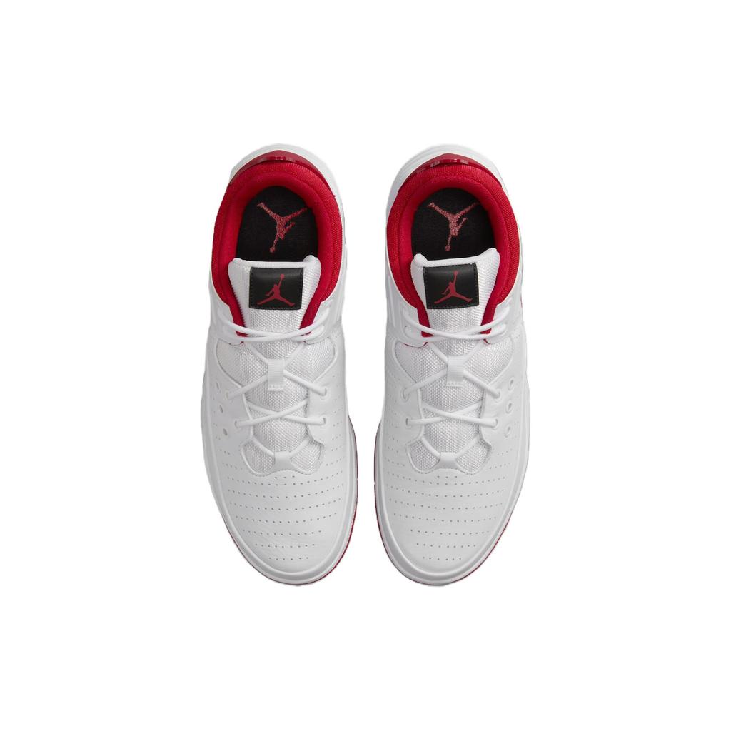 New JORDAN Max Aura 5 White Gym Red DZ4353-106