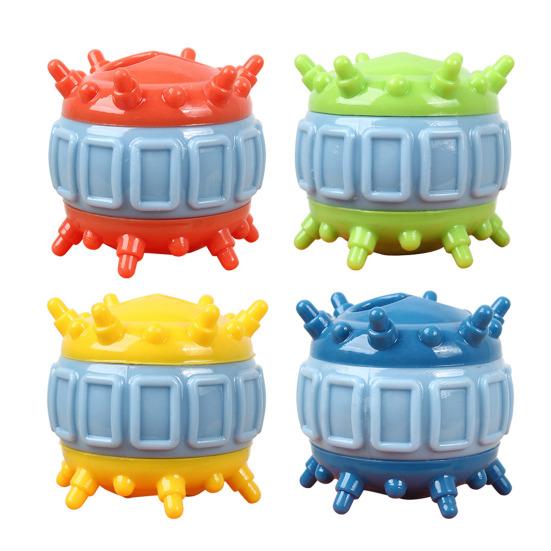 Interactive Dog Toys Food Dispensing Toy for Aggressive Chewers Leaked Balls Teeth Cleaning Food Puzzle Toy for Small Medium Large Dogs