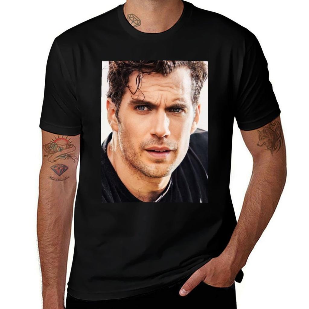 Henry Cavill Beautiful Eyes Tshirt Casual Loose Short Sleeve Tee For Unisex Tshirt