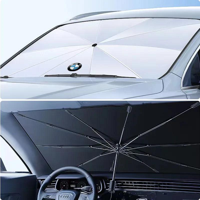 1 Pz Parasole Ombrello Protettore Parabrezza Auto Pieghevole Per BMW E34 E46 E39 E38 E90 E60 E36 F30 F30 F10 E92 E38 E91 Z4