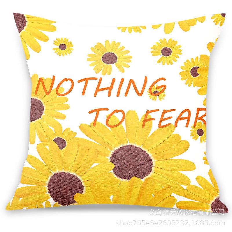 Pink Ins Fresh Plush Printed Pillow Case Creative Nordic Sofa Pillow Design Waist