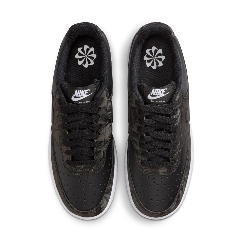Nike Women S Court viSion Lo Nn 001Blk Blk Whq4377