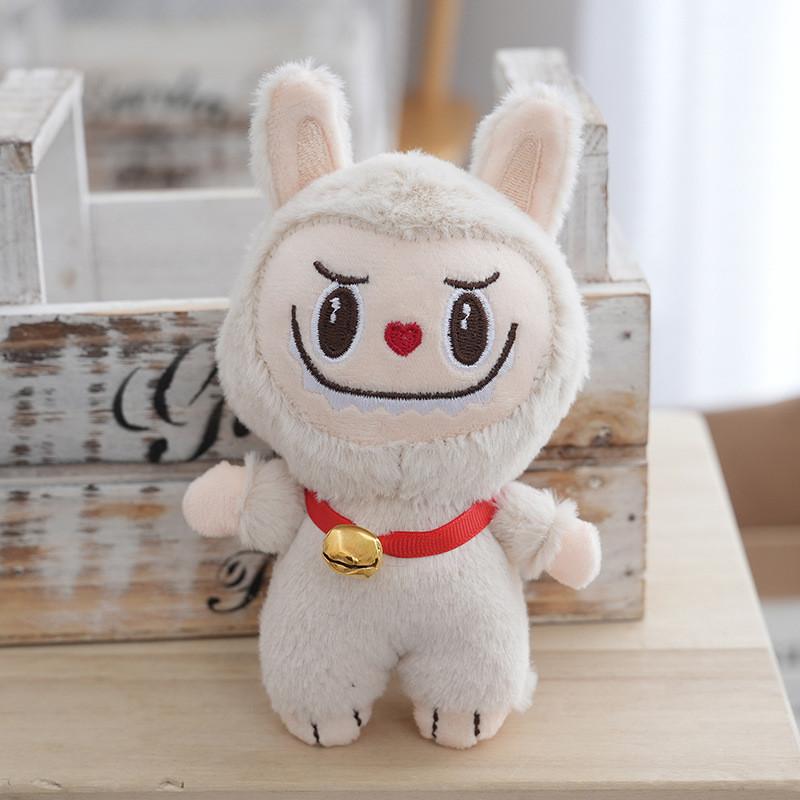 Snuggly Rabbit Kawaii Plush Keychain Doll With Soft Materials And Lovely Variants Color