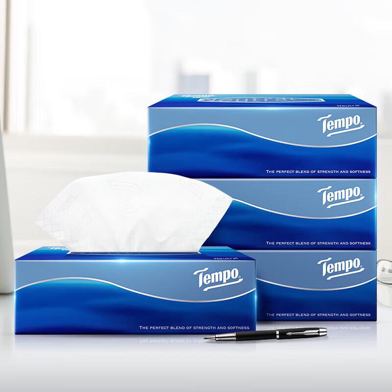 Tempo Premium 3-Ply Facial Tissues