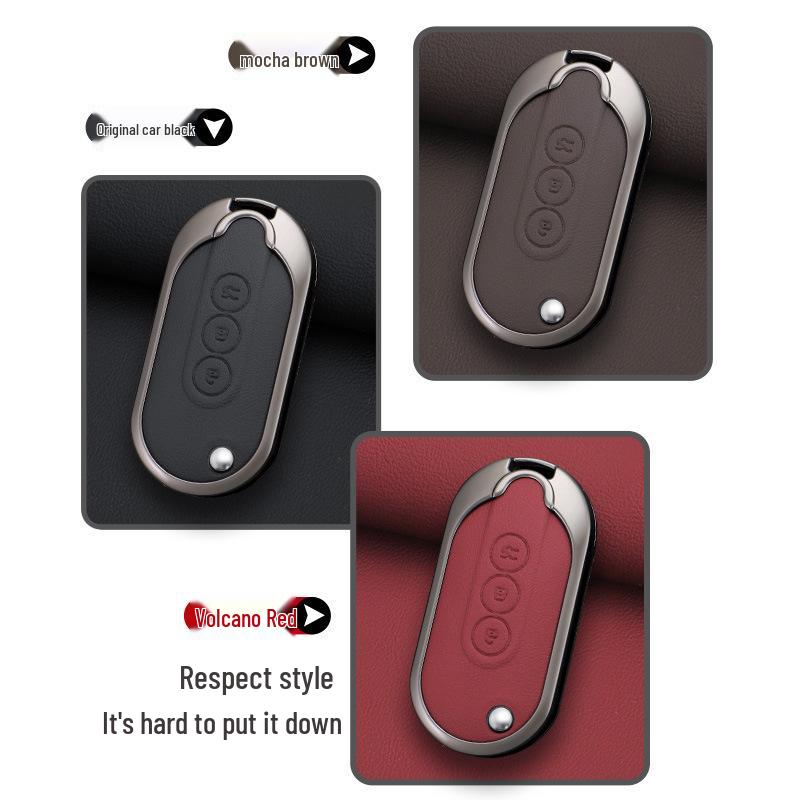 Wuling Hongguang Mini 3rd Gen Key Cover with Buckle for Macaron Series