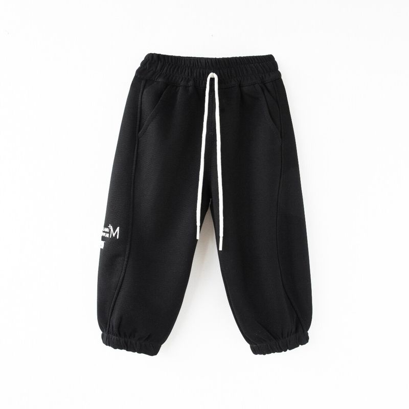 Boys and Girls Casual Pants Spring and Autumn 2024 New Arrival Baby Boy Trousers Thick Children's Sport Pants Loose Sweatpants