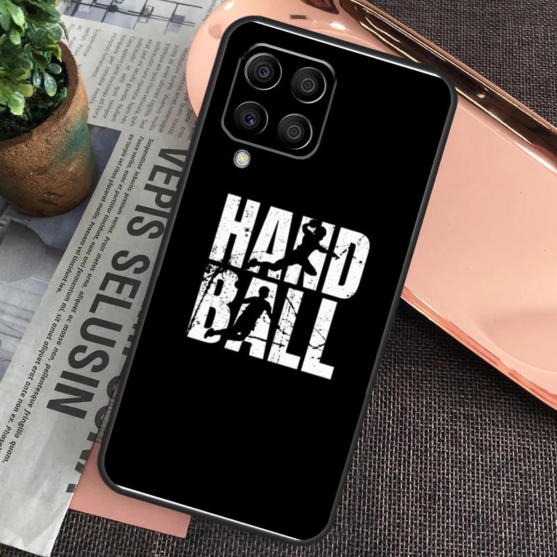 Handball Sport Hülle Für Samsung Galaxy M15 M55 M13 M23 M33 M53 M31 M51 M14 M34 M54 M20 M30s M12 M32 M52