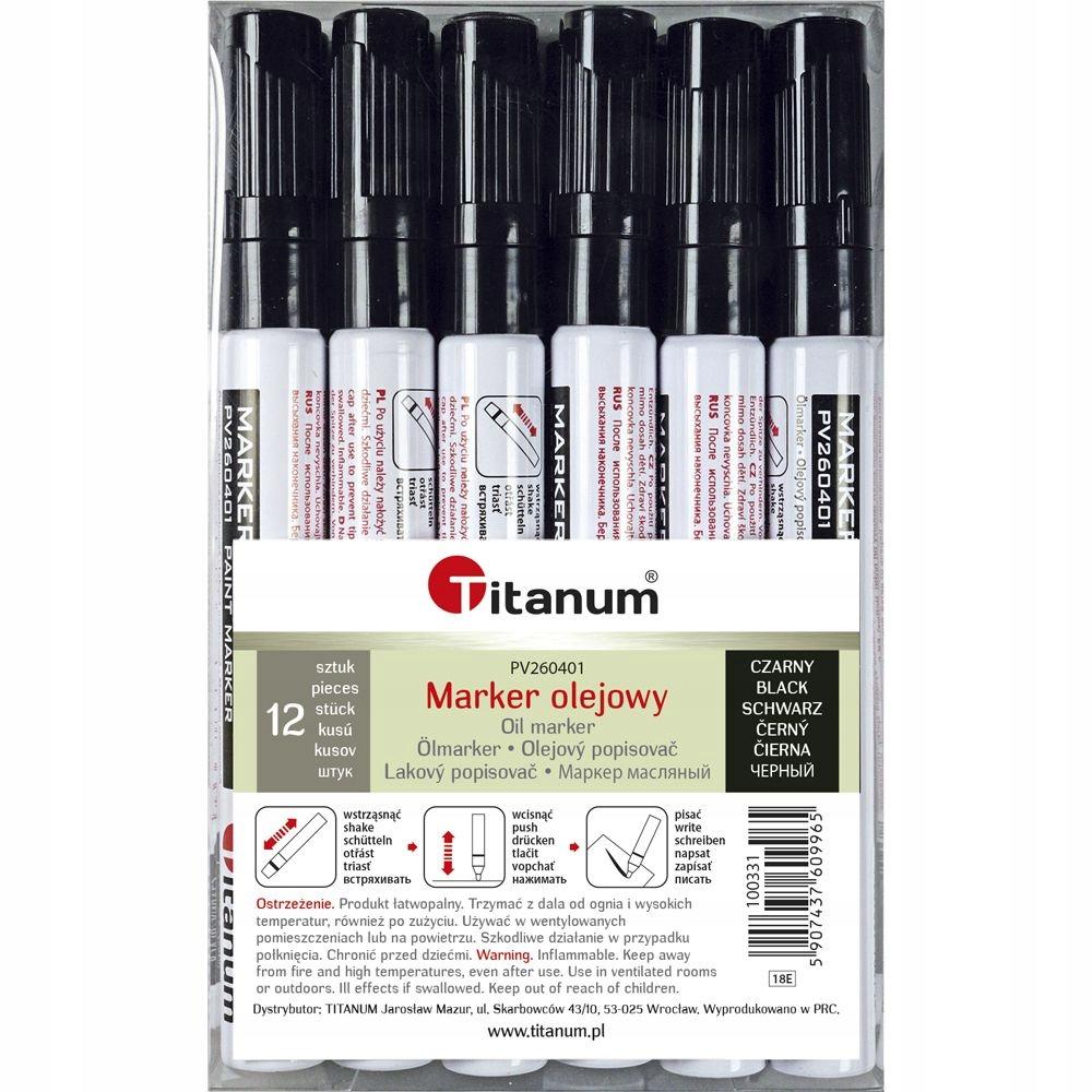 MARKER OLEJOWY PV2604 CZARNY 714 A'12