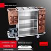 Yingbai Industrial Multi-function Cleaning Linen Cart
