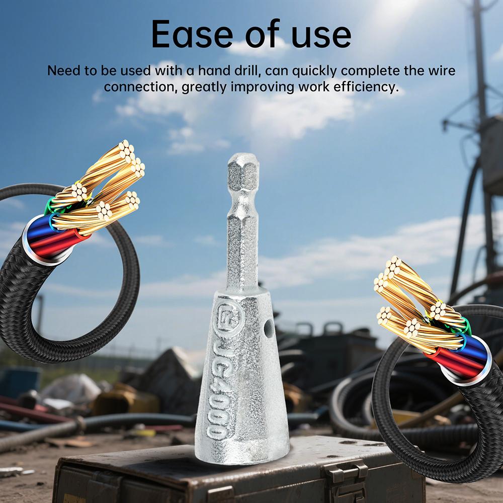 Electrician Special Wire Combiner Quickly Twister Electrician Artifact For Power Drill Drivers Twister Twisted Twist Device
