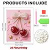 Pearl Painting Kit Cherry Theme Frameless Handicraft DIY Bedroom Decoration Living Room Wall Art Room Decoration Art Craft Decoration