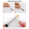 100W Plastic Welding Kit,2-in-1 Plastic Welder & Soldering Iron  , 3-Speed Temperature Control Soldering Iron    For Bumper Kayak Repair Rework St