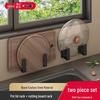 Adhesive Wall-Mounted Pot Lid & Cutting Board Holder