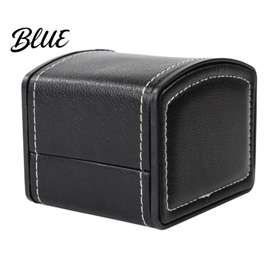 Individual Watch Storage Interior Lining Curved Flip Box with Container Single Lid Soft Display Stand
