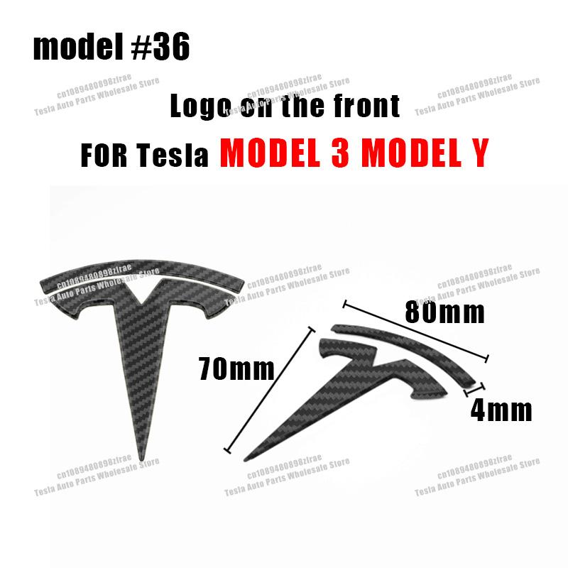

Car Badge Hood Front Grille Rear Trunk Decoration Sticker Accessories Tesla Model 3 Model Y Cybertruck Roadster SpaceX Model 3