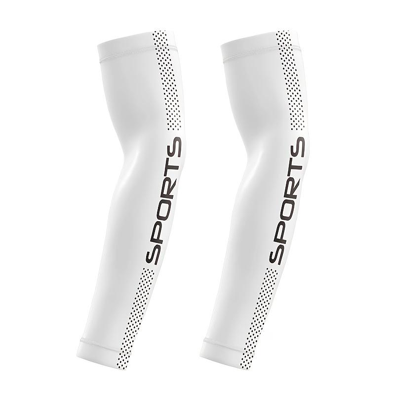 1 Pair Men's Cooling & Breathable Arm Sleeves | Quick-Dry Sports Compression Sleeves for Outdoor Cycling, Fishing & Motorcycling