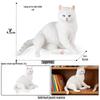 Solid Cute Animal Models: Squirrel, Shiba Inu, Teddy, Hamster, Panda, Flying Squirrel Car/Desktop Ornaments