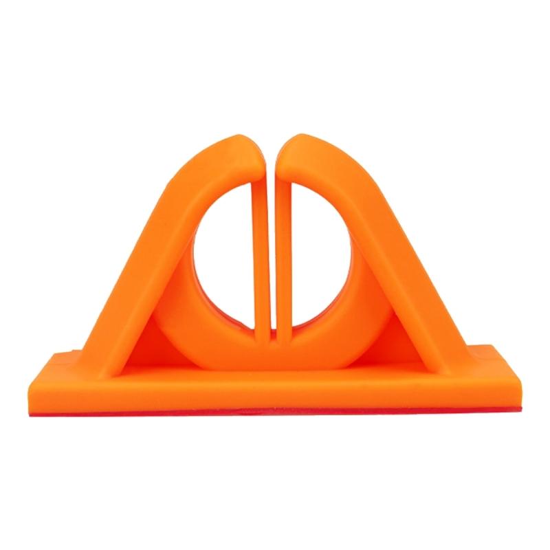

Fishing Rod Rack Vertical Fishing Rod Holder Adhesive Fishing Rod Stand Fishing Gear Tool Display Rack Fixing Bracket помаранчевий