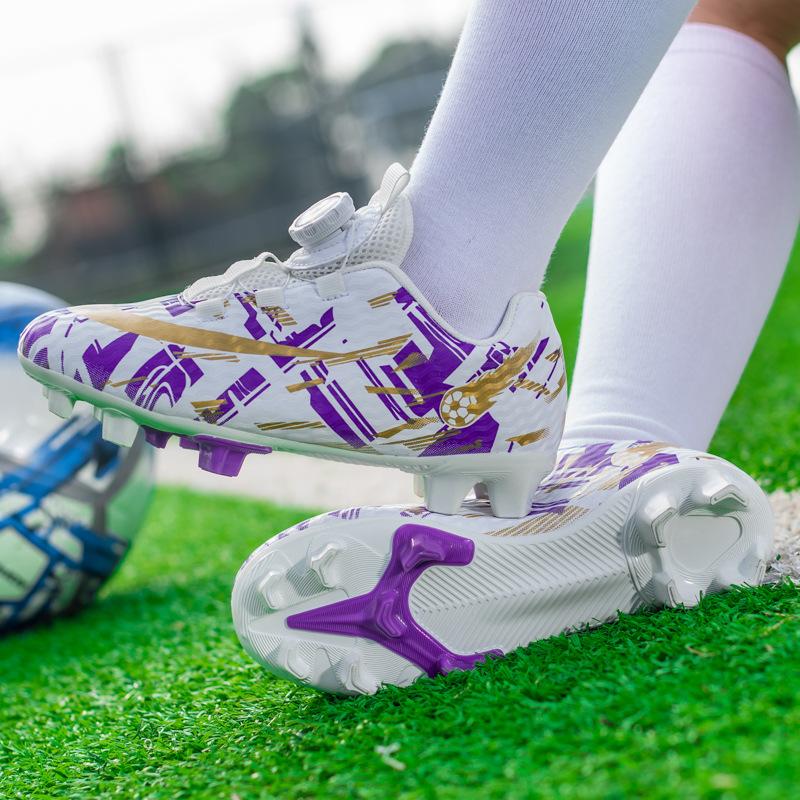 Children's long nails professional football shoes women's girls' primary school students' competition training girls' grass broken nails sneakers