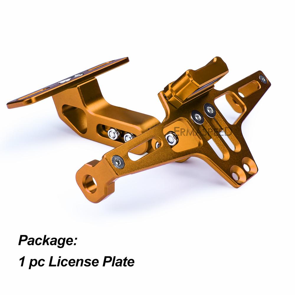 

Держатель рамок номерного знака мотоцикла и светодиодный указатель поворота мотоцикла для мотокросса, уличного велосипеда, мотоцикла No LightsFEN