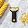 OXO Corn Mini Stainless Steel Corn Cutter Peeler,