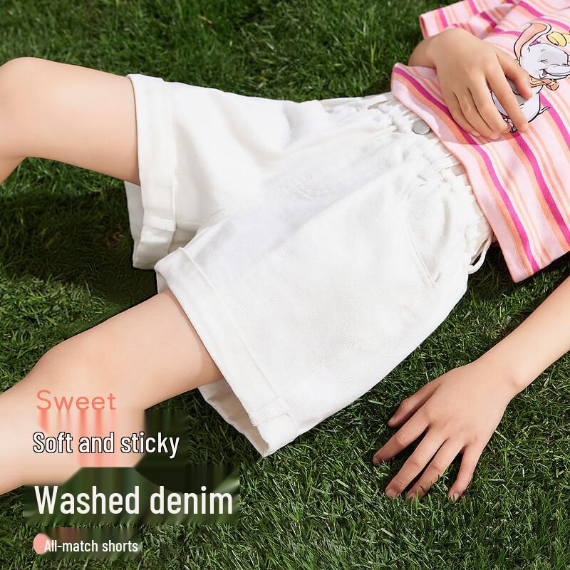 ASK JUNIOR Girls Summer Loose Denim Shorts 160