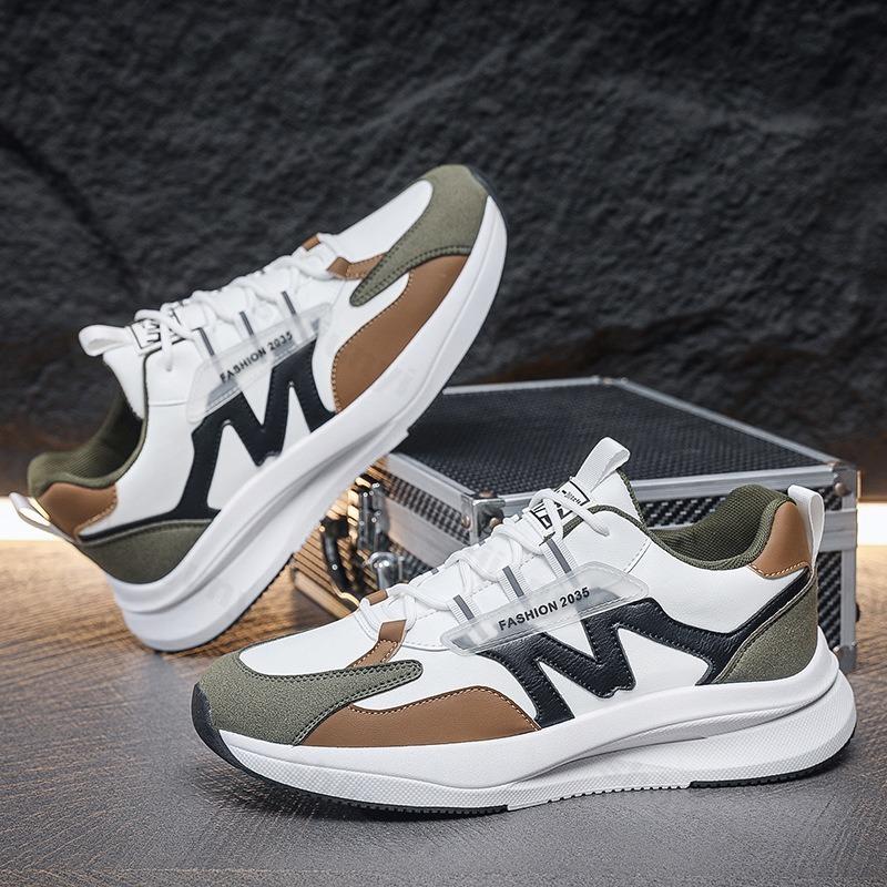 Fashion Men's Casual Sports Shoes 2025 Retro Sneakers Four Season New Soft Sole Anti-slip Fashion Outdoor Running Shoes Male's Sneakers